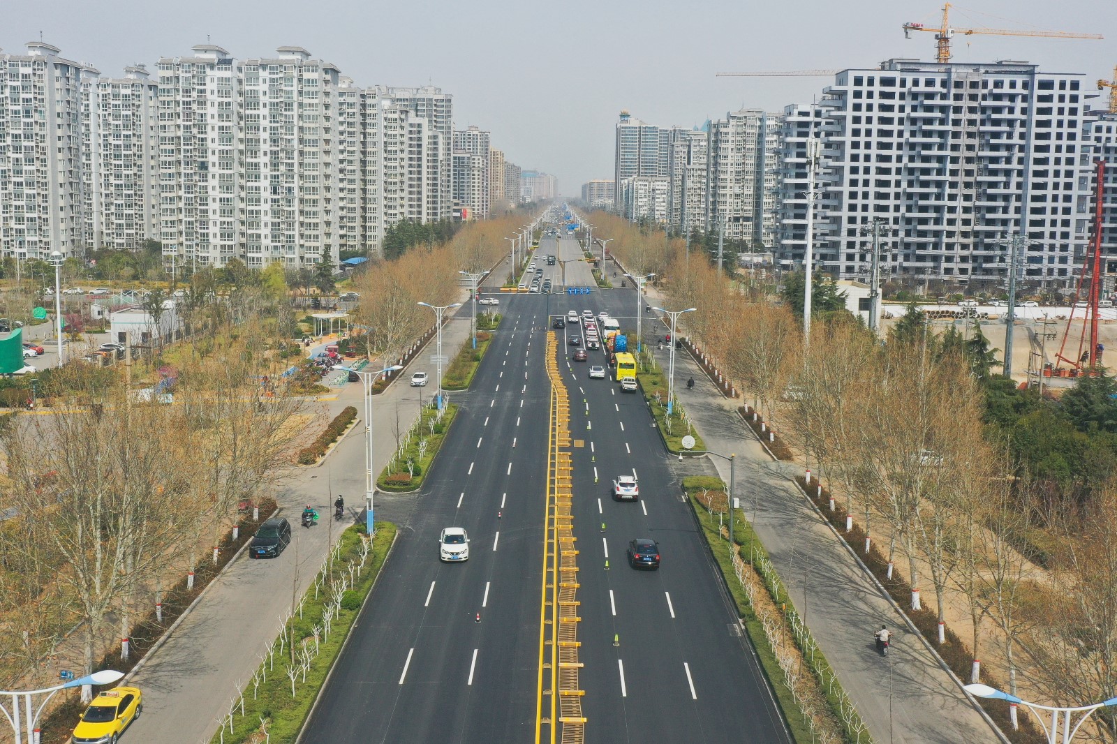 龍泉路善文街-趙樓街路面瀝青覆鋪提升工程完工！